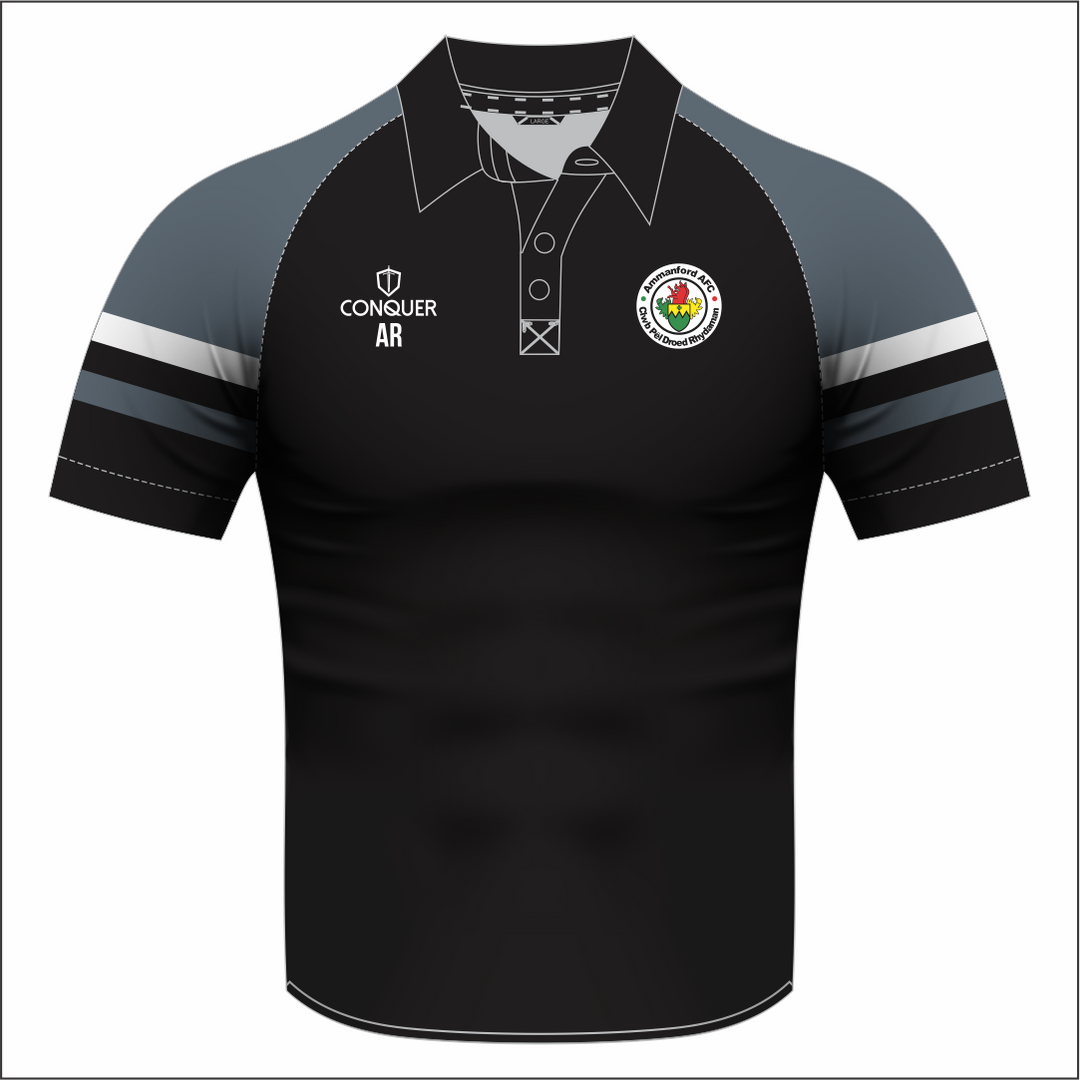 Ammanford Jrs AFC Sublimated Polo Shirt