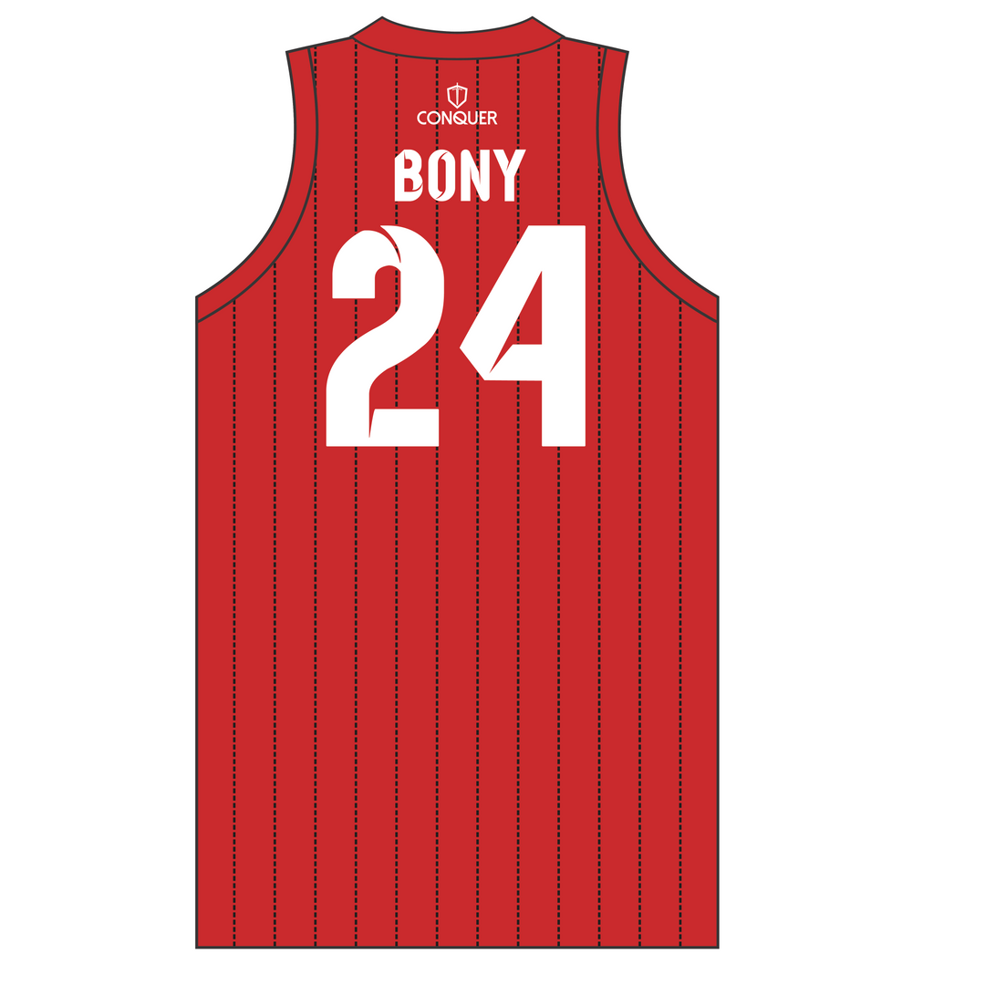 Bonymaen RFC Sublimated Basketball Style Vest