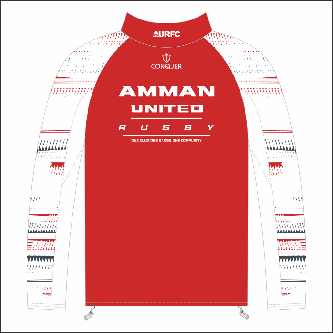 Amman United RFC Seniors PRO 1/4 Zip Midlayer