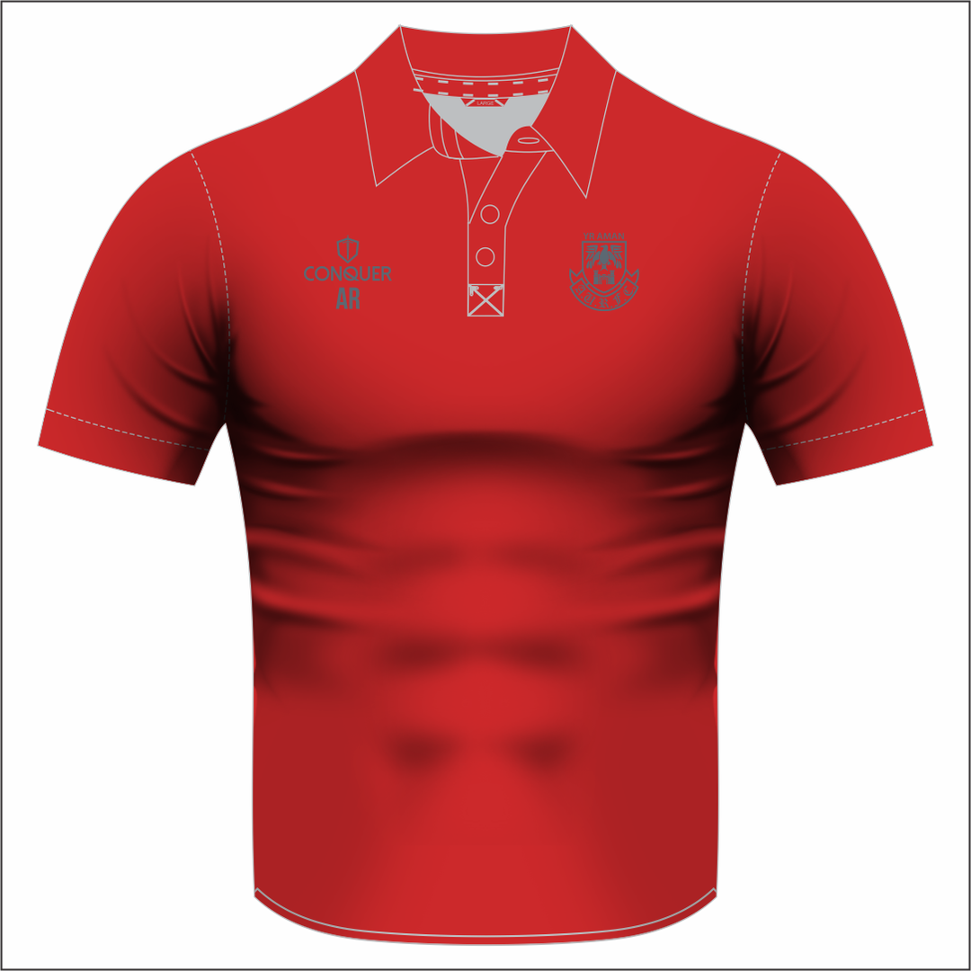 Amman United RFC Seniors Cotton Polo Shirt