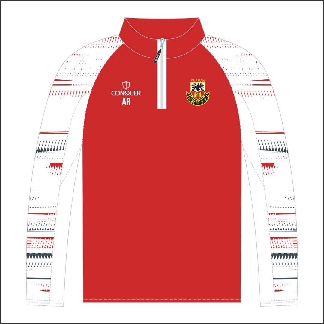 Amman United RFC Seniors PRO 1/4 Zip Midlayer