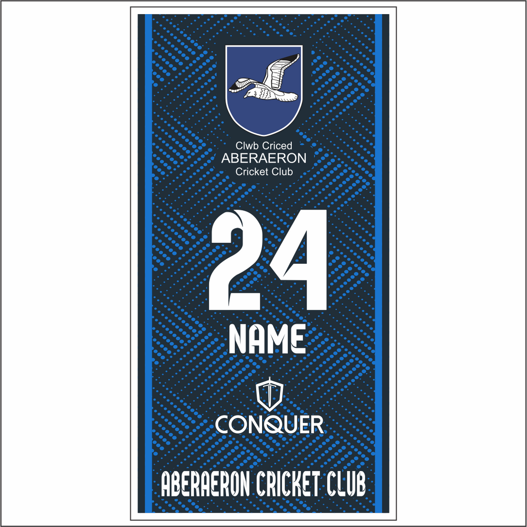 Aberaeron Cricket Beach Towel