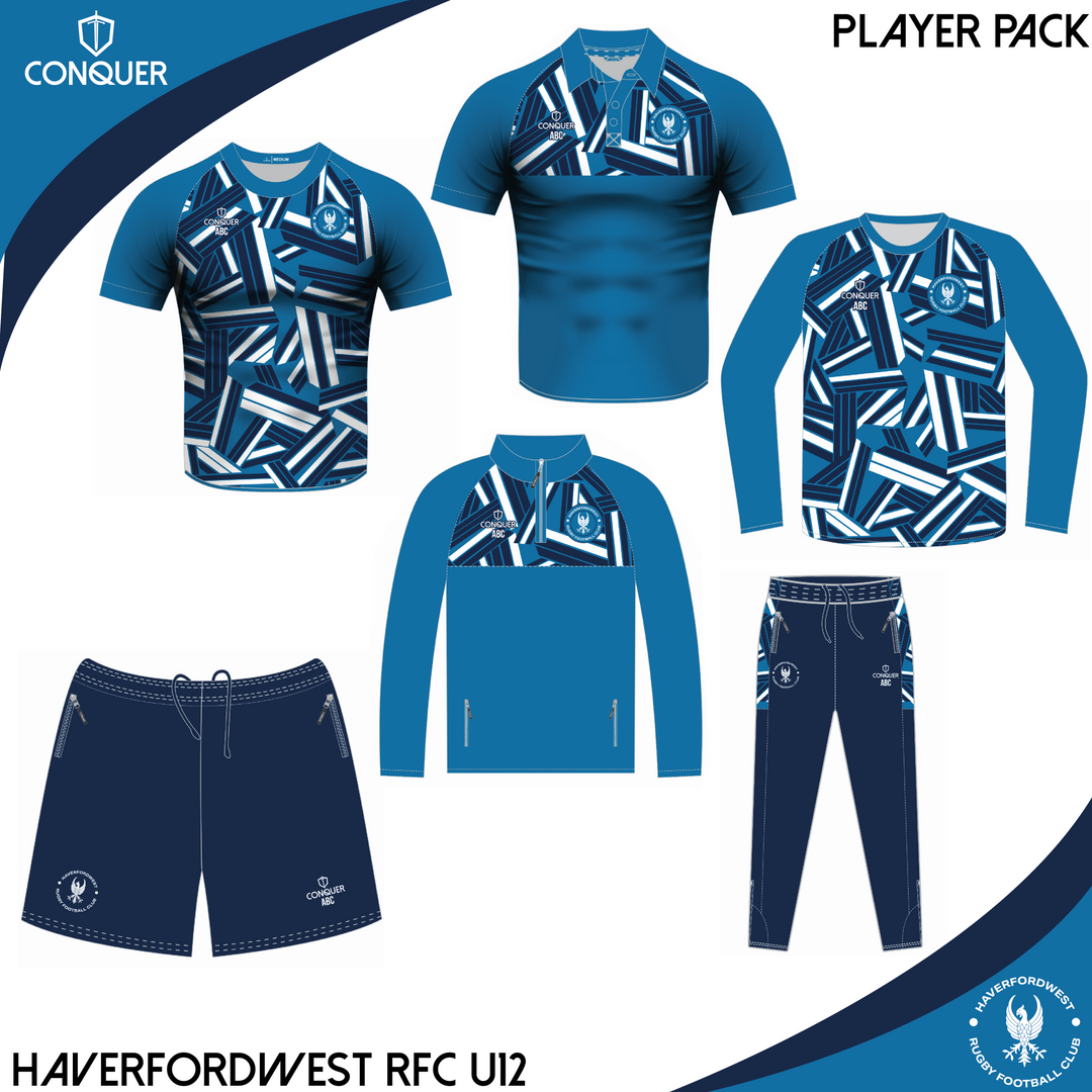 Haverfordwest RFC U12s Player Pack (Adult Sizes)