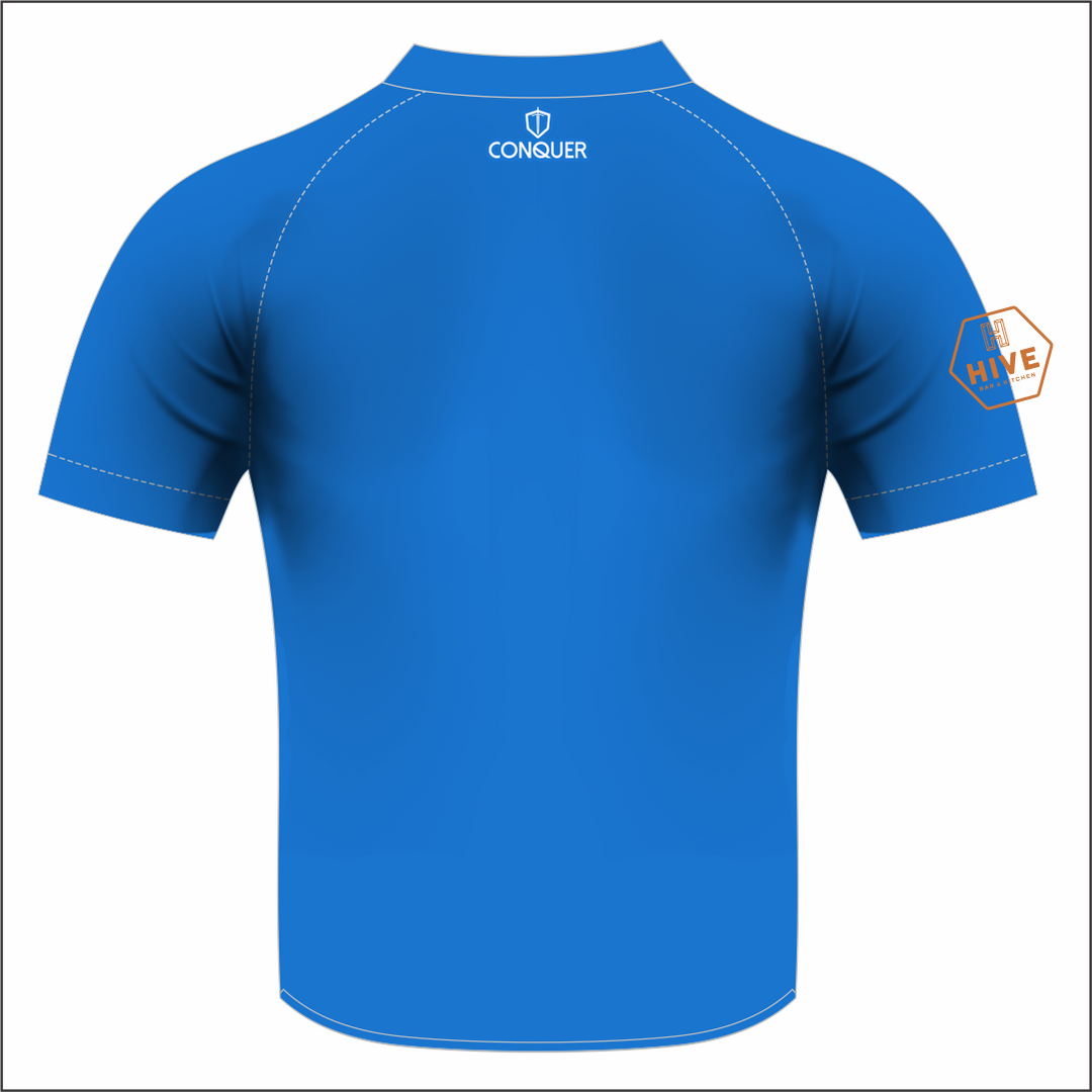 Aberaeron Cricket Sublimated T-Shirt (Royal Blue)