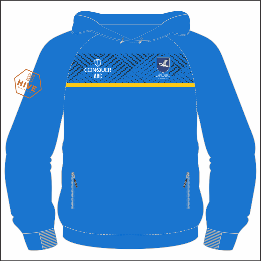 Aberaeron Cricket Hoodie Kids (Royal Blue)