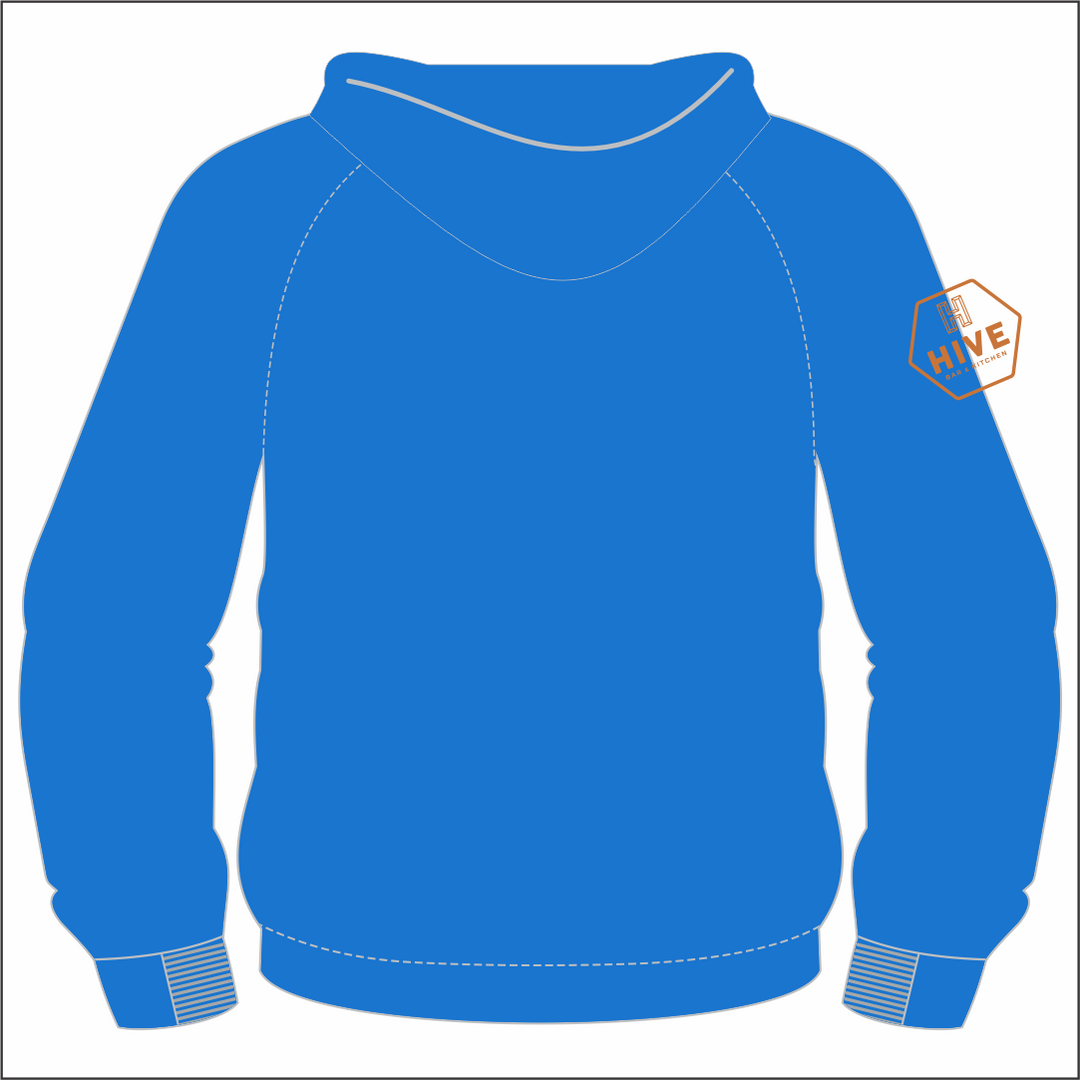 Aberaeron Cricket Hoodie (Royal Blue)