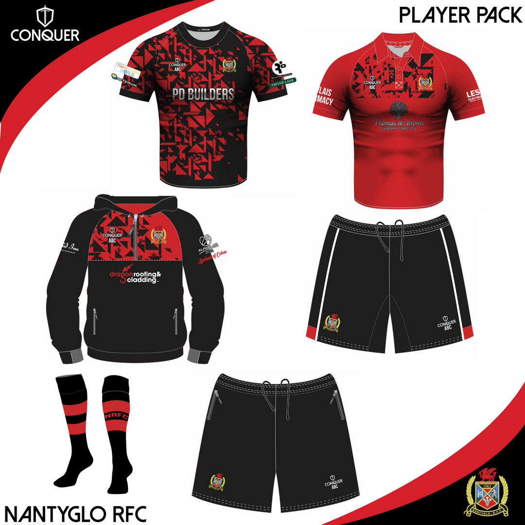 Nantyglo RFC Seniors Player Pack (Adult Sizes)