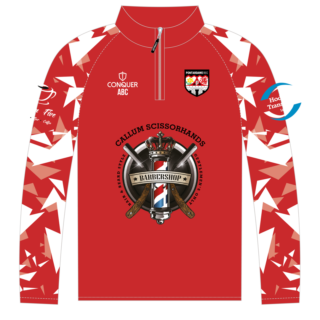 Pontardawe RFC Senior PRO 1/4 Zip Midlayer