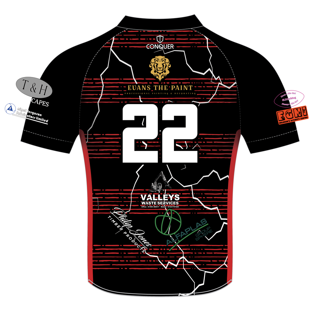 Nantyglo RFC U12 PRO Fit Rugby Shirt